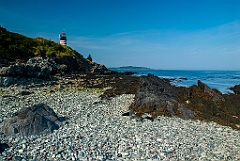 West Quoddy Head Light at Low Tide